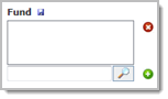 Use this control to find accounting codes