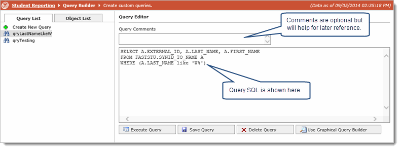 Query Editor